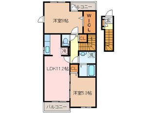 斎宮駅 徒歩24分 2階の物件間取画像